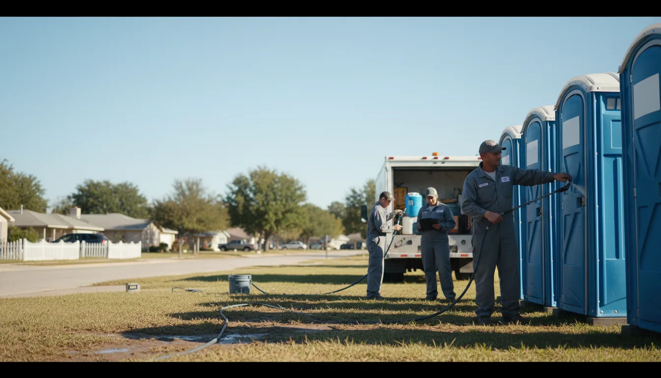 Long-Term Portable Toilet Rental in Youngsville, LA near me